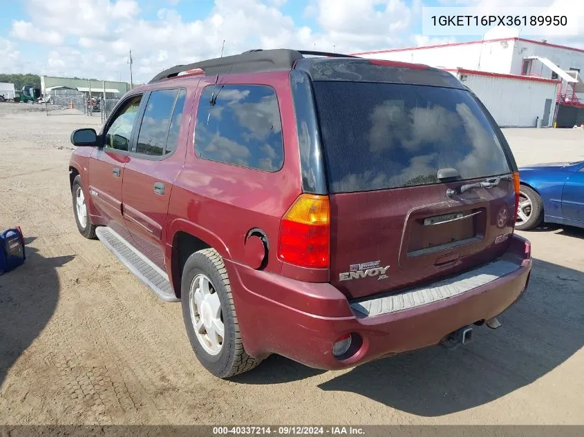 1GKET16PX36189950 2003 GMC Envoy Xl Sle