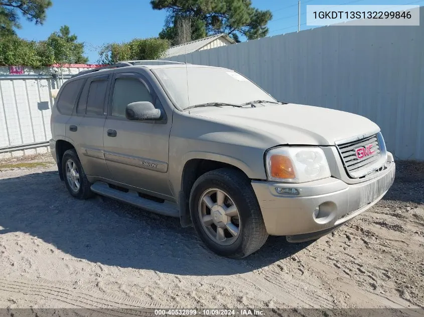 2003 GMC Envoy Sle VIN: 1GKDT13S132299846 Lot: 40532899