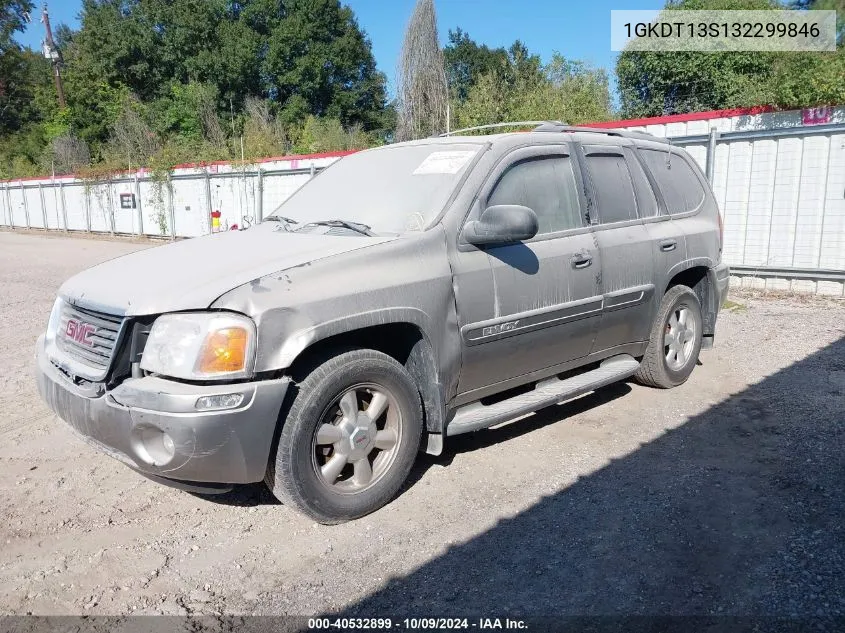 2003 GMC Envoy Sle VIN: 1GKDT13S132299846 Lot: 40532899