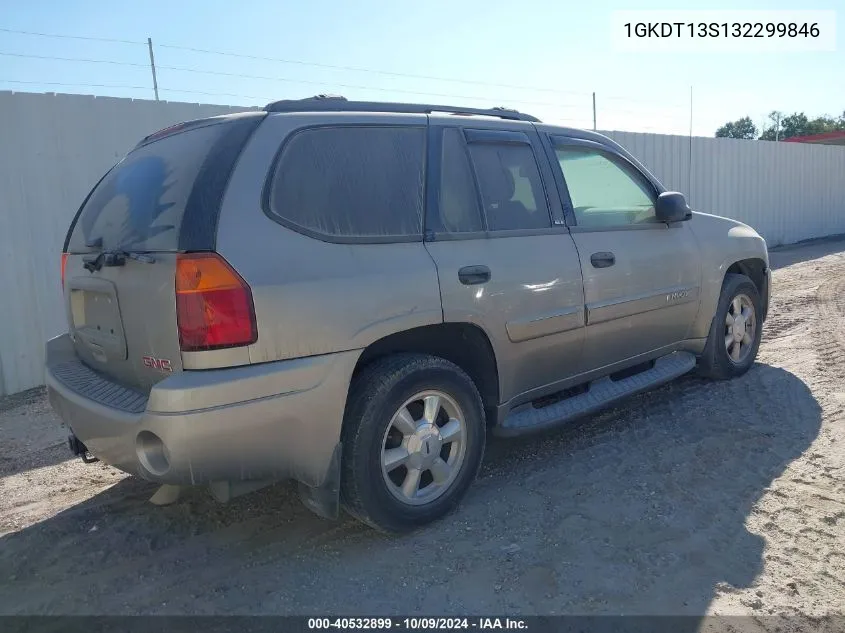 2003 GMC Envoy Sle VIN: 1GKDT13S132299846 Lot: 40532899