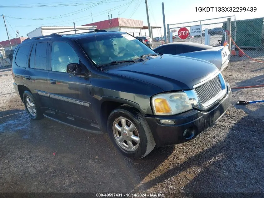 2003 GMC Envoy Slt VIN: 1GKDT13SX32299439 Lot: 40597431