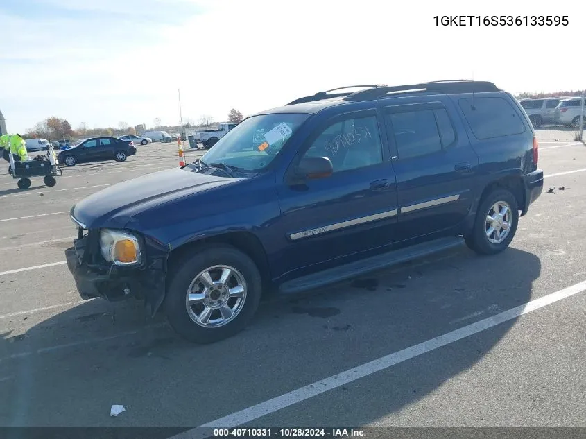 2003 GMC Envoy Xl VIN: 1GKET16S536133595 Lot: 40710331