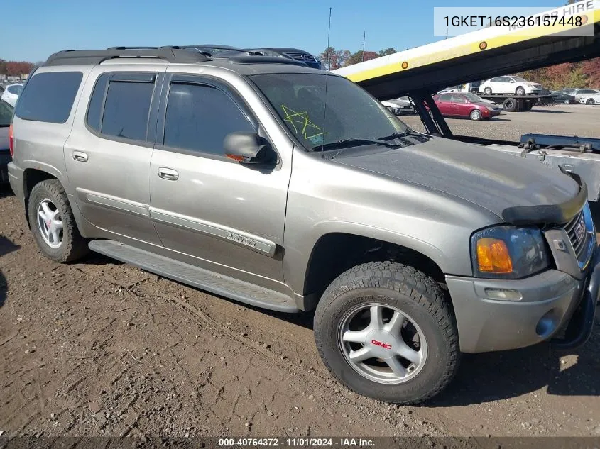 2003 GMC Envoy Xl Slt VIN: 1GKET16S236157448 Lot: 40764372