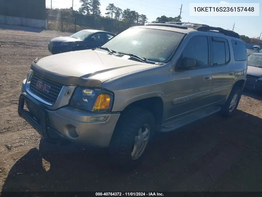 2003 GMC Envoy Xl Slt VIN: 1GKET16S236157448 Lot: 40764372