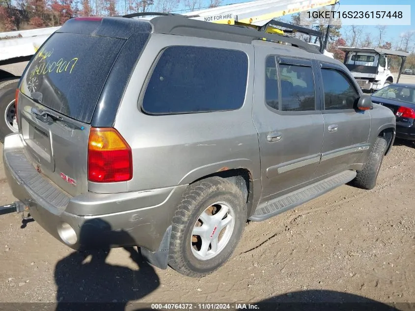 2003 GMC Envoy Xl Slt VIN: 1GKET16S236157448 Lot: 40764372