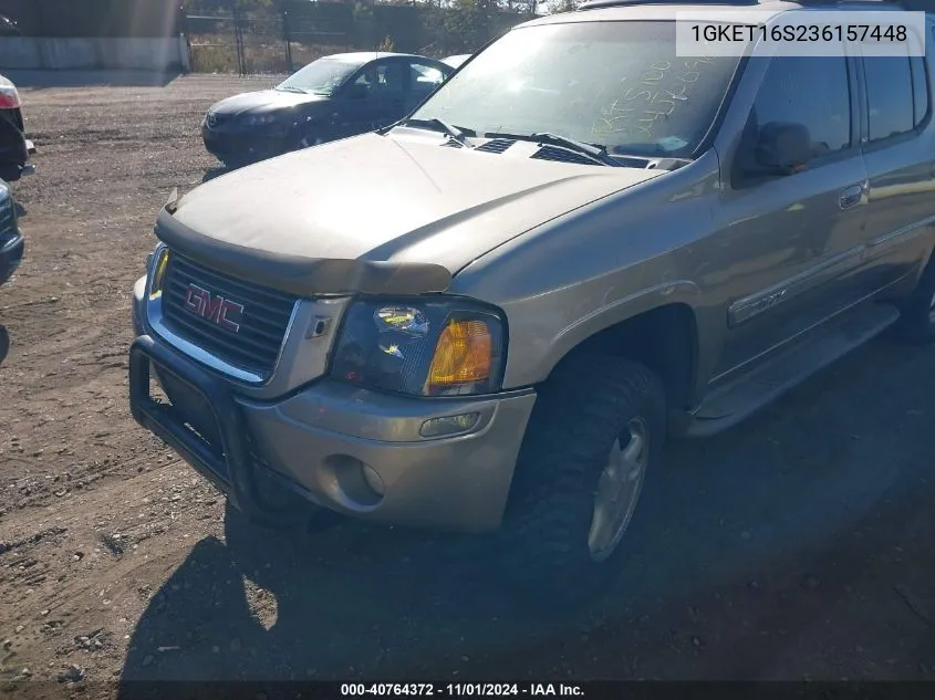 2003 GMC Envoy Xl Slt VIN: 1GKET16S236157448 Lot: 40764372