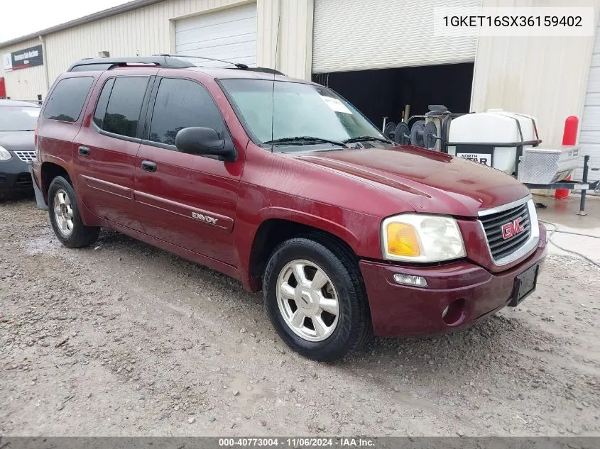 2003 GMC Envoy Xl Sle VIN: 1GKET16SX36159402 Lot: 40773004