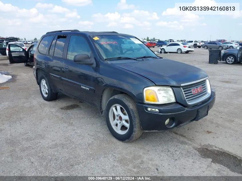 2004 GMC Envoy Sle VIN: 1GKDS13S942160813 Lot: 39640129