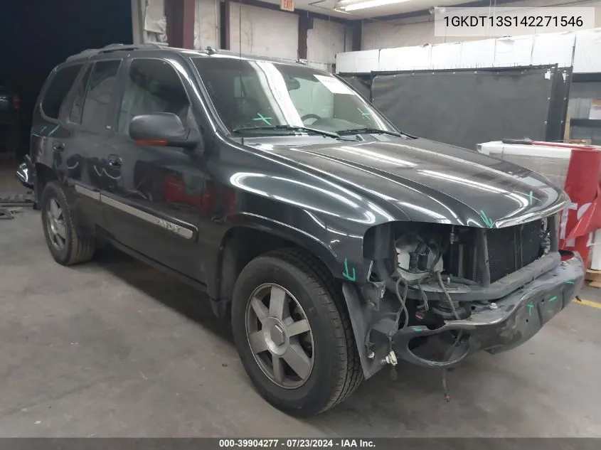 1GKDT13S142271546 2004 GMC Envoy Slt