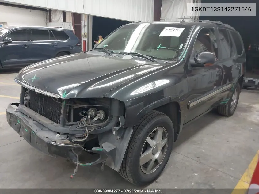 1GKDT13S142271546 2004 GMC Envoy Slt