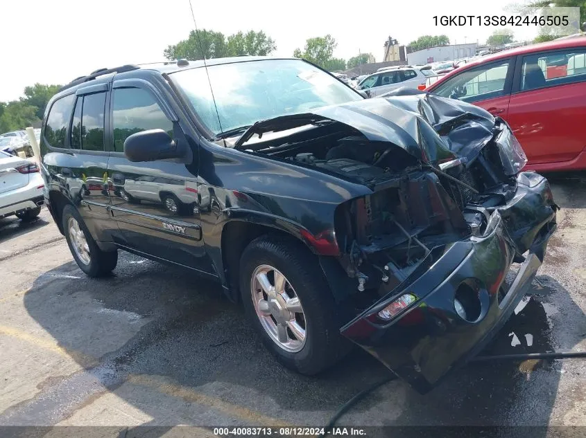 2004 GMC Envoy Sle VIN: 1GKDT13S842446505 Lot: 40083713