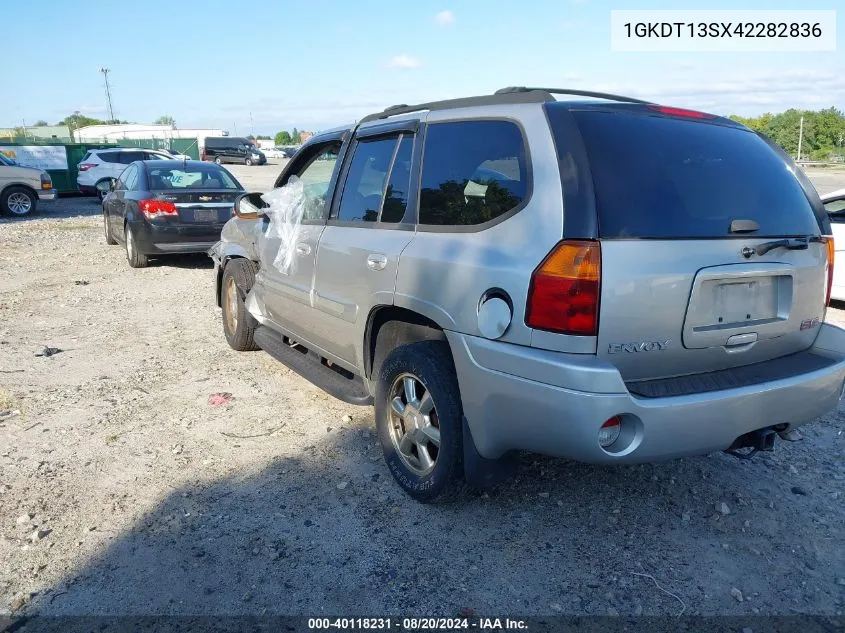 2004 GMC Envoy VIN: 1GKDT13SX42282836 Lot: 40118231