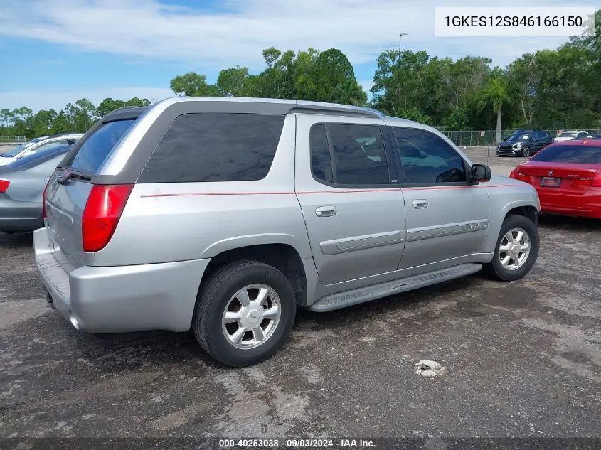 2004 GMC Envoy Xuv Slt VIN: 1GKES12S846166150 Lot: 40253038