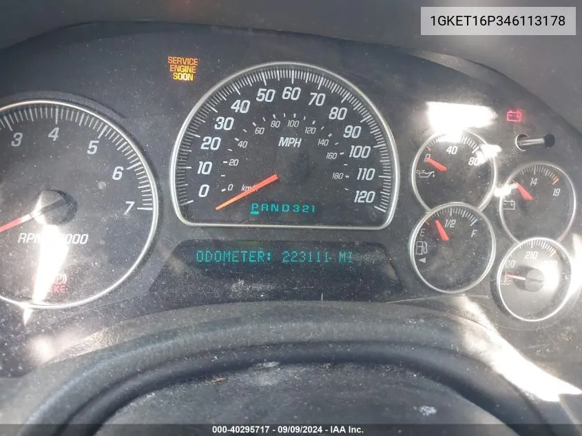 1GKET16P346113178 2004 GMC Envoy Xl Slt