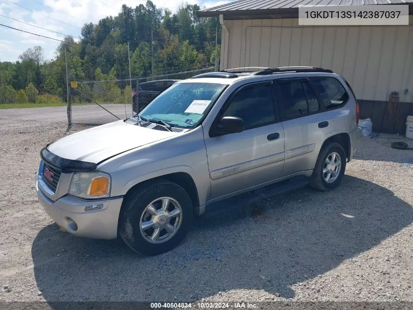 2004 GMC Envoy Sle VIN: 1GKDT13S142387037 Lot: 40504834