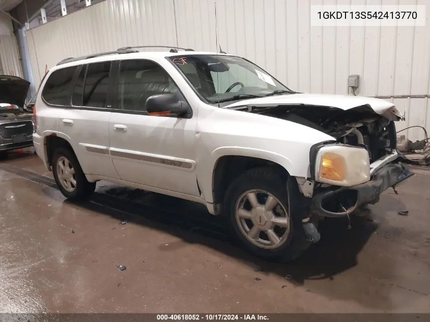 1GKDT13S542413770 2004 GMC Envoy Slt