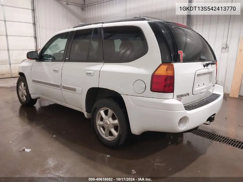 1GKDT13S542413770 2004 GMC Envoy Slt