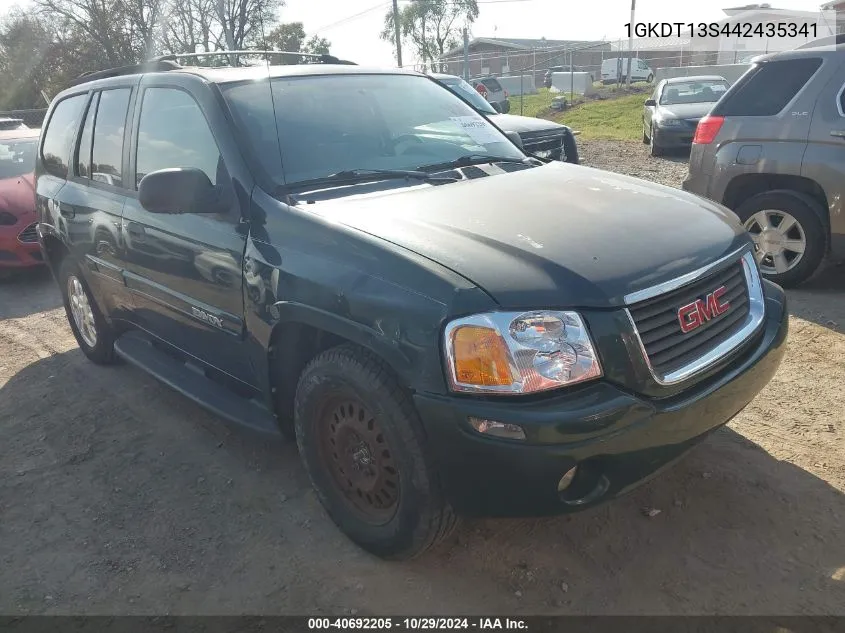 2004 GMC Envoy Sle VIN: 1GKDT13S442435341 Lot: 40692205