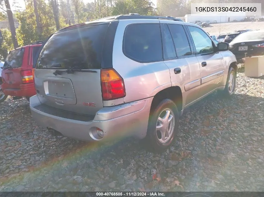 2004 GMC Envoy Sle VIN: 1GKDS13S042245460 Lot: 40768505