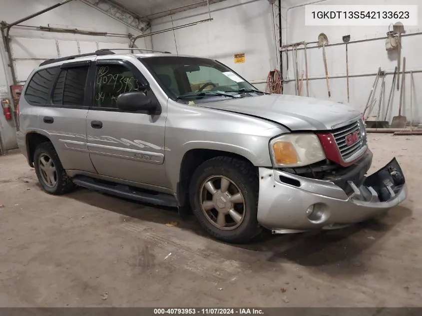 2004 GMC Envoy Sle VIN: 1GKDT13S542133623 Lot: 40793953