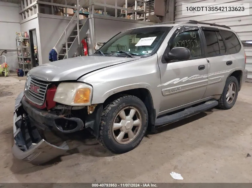 2004 GMC Envoy Sle VIN: 1GKDT13S542133623 Lot: 40793953