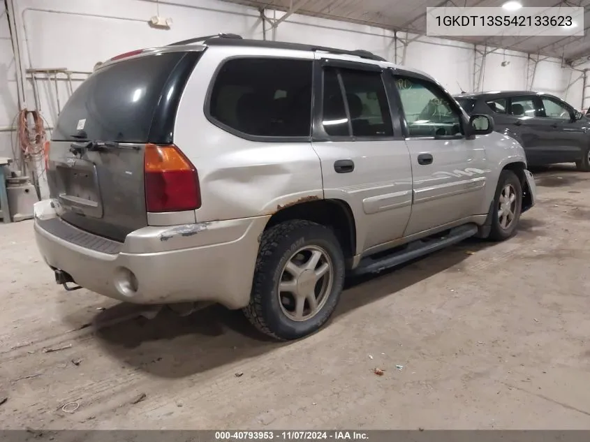 2004 GMC Envoy Sle VIN: 1GKDT13S542133623 Lot: 40793953