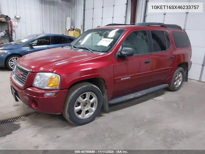 2004 GMC Envoy Xl Sle VIN: 1GKET16SX46233757 Lot: 40798690