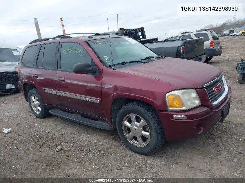 1GKDT13S142398930 2004 GMC Envoy Slt