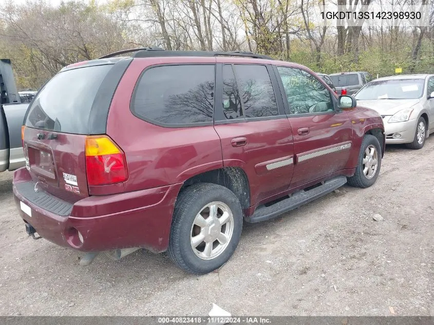 1GKDT13S142398930 2004 GMC Envoy Slt