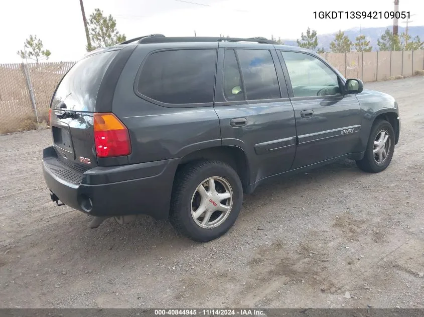 1GKDT13S942109051 2004 GMC Envoy Sle