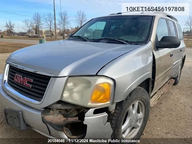 2005 GMC Envoy Xl Sle VIN: 1GKET16S456197808 Lot: 20184048