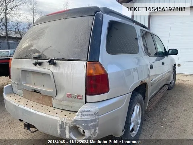 2005 GMC Envoy Xl Sle VIN: 1GKET16S456197808 Lot: 20184048