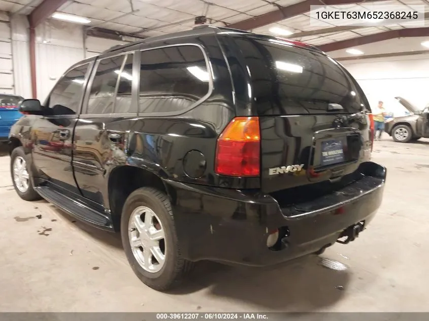 2005 GMC Envoy Denali VIN: 1GKET63M652368245 Lot: 39612207