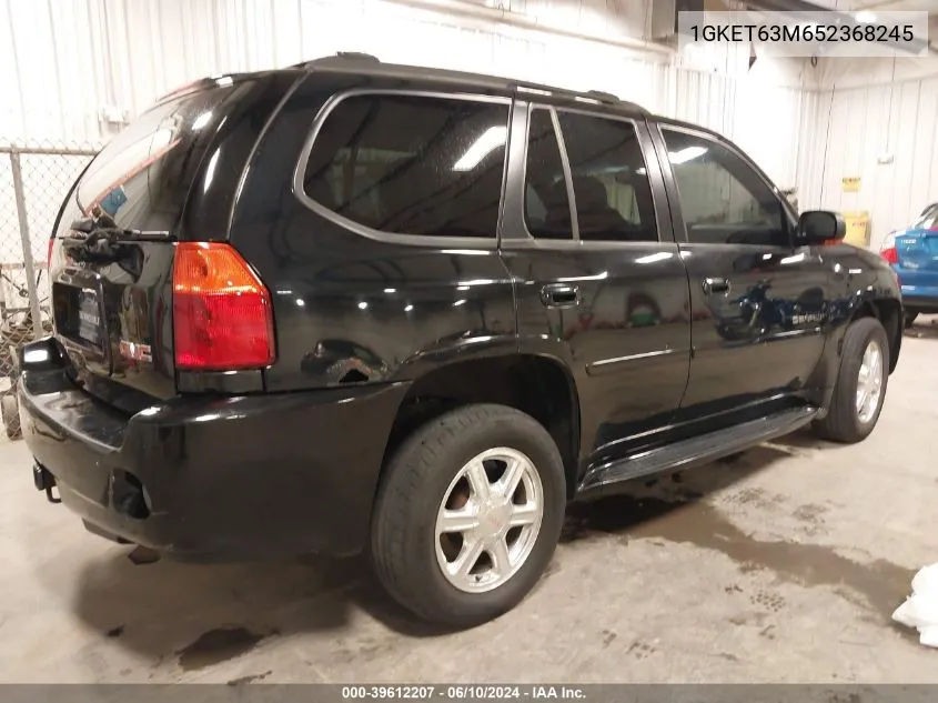 2005 GMC Envoy Denali VIN: 1GKET63M652368245 Lot: 39612207