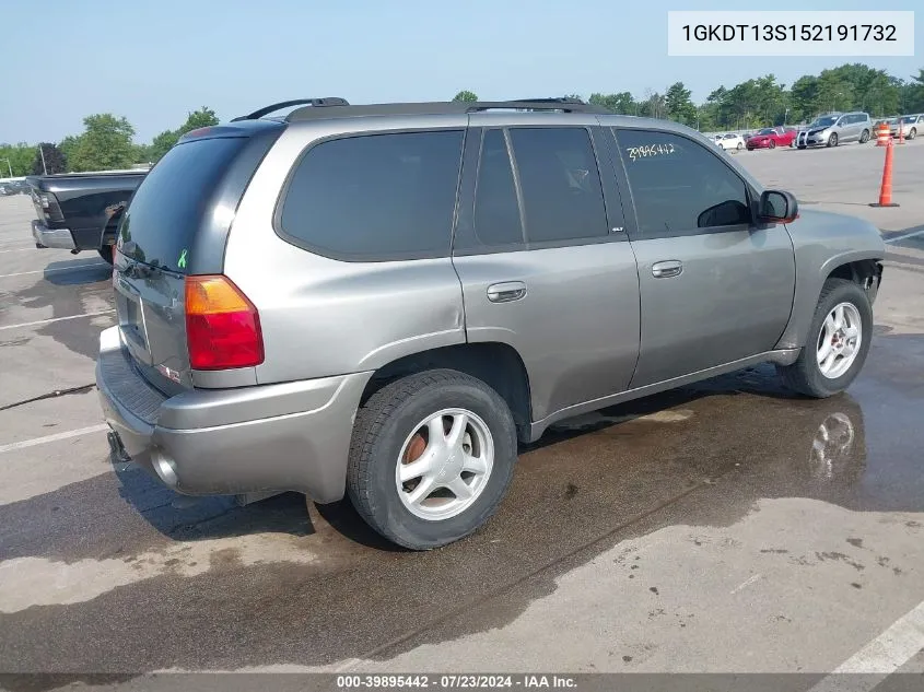 2005 GMC Envoy Sle VIN: 1GKDT13S152191732 Lot: 39895442