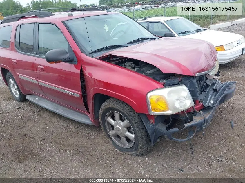 2005 GMC Envoy Xl Slt VIN: 1GKET16S156175457 Lot: 39913874