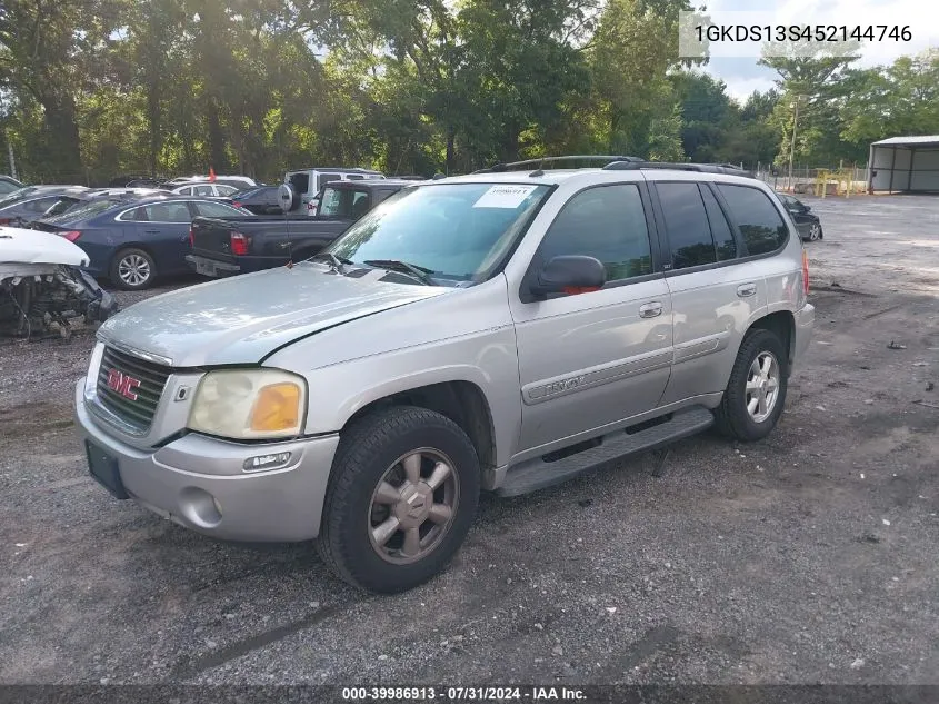 2005 GMC Envoy Slt VIN: 1GKDS13S452144746 Lot: 39986913