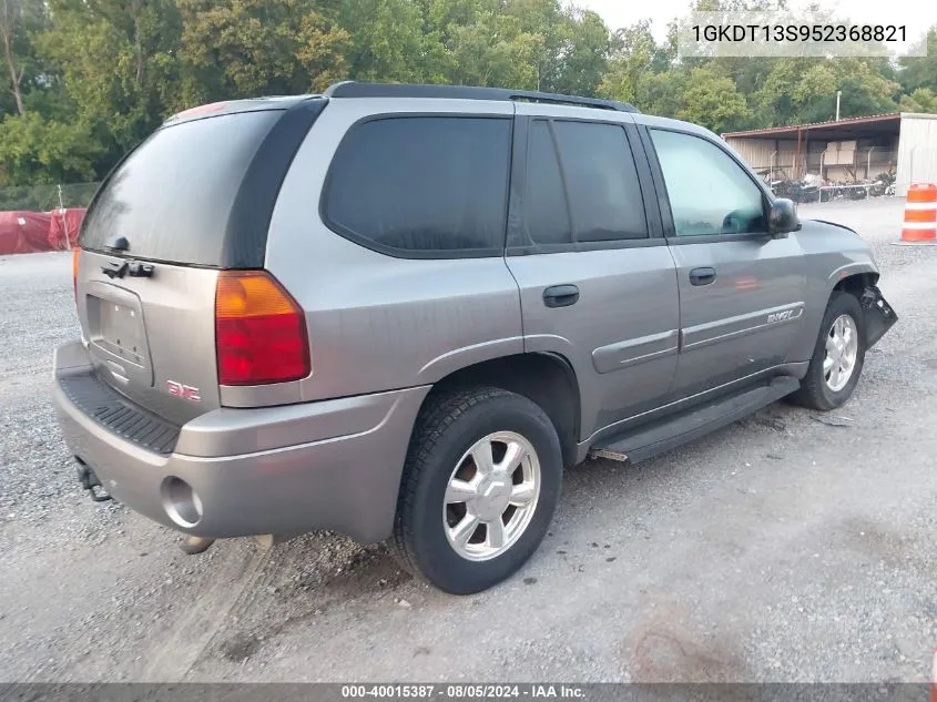 2005 GMC Envoy Sle VIN: 1GKDT13S952368821 Lot: 40015387