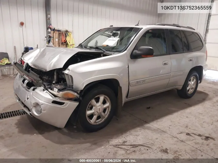 2005 GMC Envoy Sle/Slt VIN: 1GKDT13S752365559 Lot: 40030061