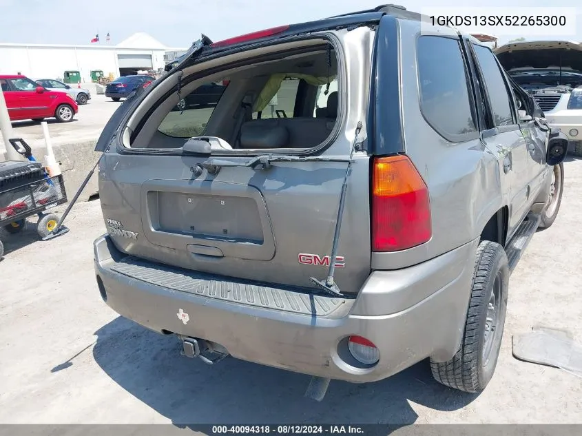 2005 GMC Envoy Sle VIN: 1GKDS13SX52265300 Lot: 40094318