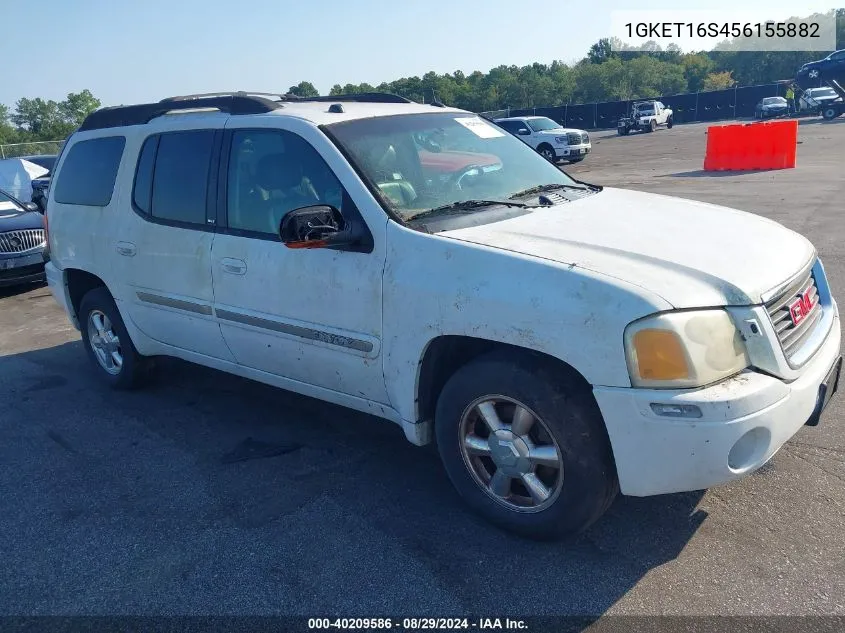 2005 GMC Envoy Xl Slt VIN: 1GKET16S456155882 Lot: 40209586