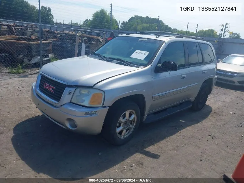 2005 GMC Envoy Slt VIN: 1GKDT13S552127841 Lot: 40259472