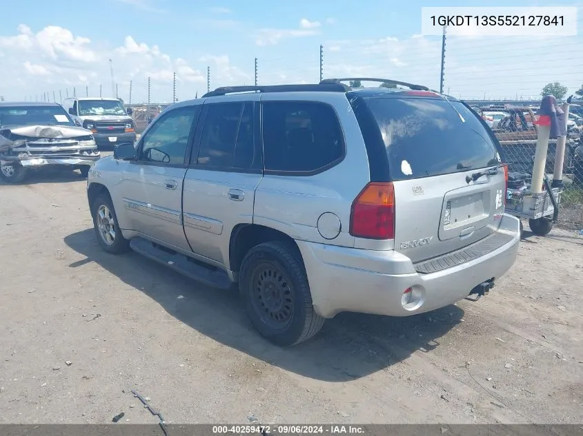 2005 GMC Envoy Slt VIN: 1GKDT13S552127841 Lot: 40259472