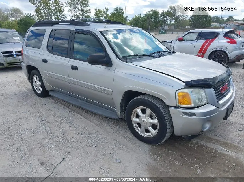 2005 GMC Envoy Xl Sle VIN: 1GKET16S656154684 Lot: 40260291