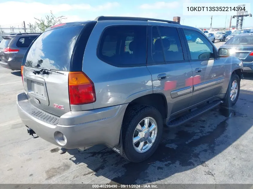 1GKDT13S352214394 2005 GMC Envoy