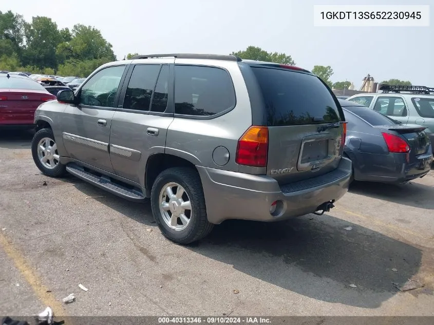 1GKDT13S652230945 2005 GMC Envoy Slt