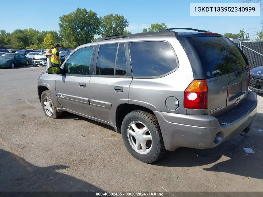 2005 GMC Envoy Sle VIN: 1GKDT13S952340999 Lot: 40392455