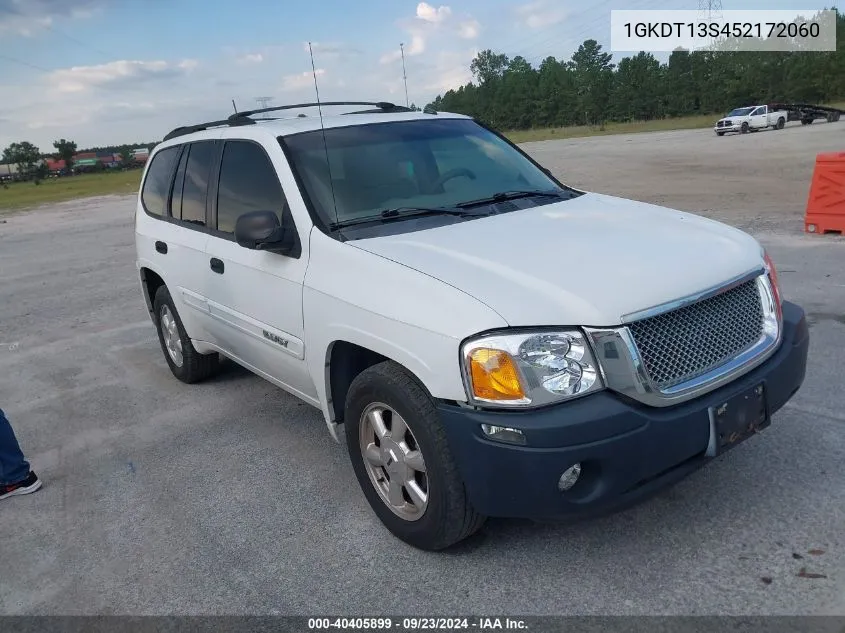 2005 GMC Envoy Sle VIN: 1GKDT13S452172060 Lot: 40405899