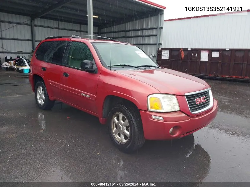 2005 GMC Envoy Sle VIN: 1GKDS13S352141921 Lot: 40412161