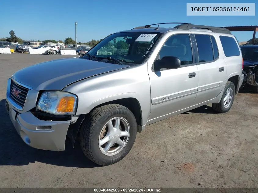 2005 GMC Envoy Xl Sle VIN: 1GKET16S356164461 Lot: 40442509